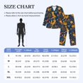 thumbnail image 3 of KLL Colorful Fox Sleepwear Mens Flannel Pajamas,Long Cotton Pj Set, 3 of 7
