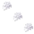 thumbnail image 3 of Advancent 400x aplicaciones salvajes con pétalos de poliéster reutilizables pétalos artificiales pétalos de rosa de seda color sólido blanco Type1 NO1, 3 of 6