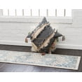 thumbnail image 2 of Unique Loom 3124847 2 Pi 7 Po x 10 Pi Altstadt Salzburg Runner Rug&44; Beige, 2 of 2