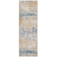 thumbnail image 2 of Rugs.com Deepa Collection Rug – 6 Ft Runner Blue Ivory Medium Rug Perfect For Hallways, Entryways, 2 of 9