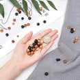 thumbnail image 3 of 600pcs Wooden Beads Black Wood Balls Polished Loose Beads Ball Spacer Bead for Bracelet Necklace Jewelry Making Home Party Decorations Garland Making 6mm 8mm 10mm, 3 of 6