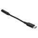 thumbnail image 1 of Adaptador USB Tipo C A Conector Hembra De Auriculares De 3,5 Mm, Cable Adaptador USB C A Aux Audio, Cable Trenzado De Nailon, Universal Para Teléfonos Y Tabletas, 1 of 7