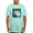 Teal Ice, variant on CafePress - Play Doh Can Splatter T Shirt - Men's Fitted T-Shirt