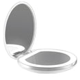 thumbnail image 1 of Mini Makeup Mirror with LED Light 2X Magnifying USB Rechargeable Compact Folding Pocket Mirror for Girl Women New, 1 of 5