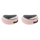 thumbnail image 2 of Almohada para el cuello del avión, cómoda almohada de espuma viscoelástica para el coche, para la oficina del avión (rosa), 2 of 2
