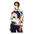 thumbnail image 3 of BAM BY BETSY & ADAM Womens White Tie Dye Sweatshirt L, 3 of 4