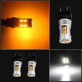 thumbnail image 3 of Bombillas LED Grandview 3157 ámbar/blanco Switchback 12 V, 3 of 6