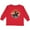 Red, variant on Inktastic Rodeo Team Roping Cowboy Boys or Girls Long Sleeve Toddler T-Shirt