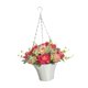 thumbnail image 4 of Flores artificiales colgantes en maceta con cadena para terraza, interior y exterior. Estilo E, 4 of 9