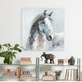 thumbnail image 5 of Water color art " Majestic Horse " painting prints Canvas wall Art for living room, bedroom, bathroom, 5 of 5