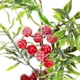 thumbnail image 3 of DECORNIJIA Holly Berry Garland Pine Branch Pinecone Christmas Garland, Berry Branches Christmas Tree Garland For Christmas Tree, Fireplace, Porch, 3 of 6