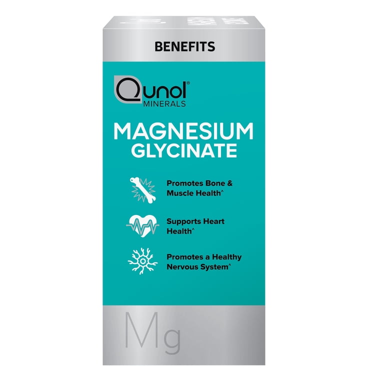 Qunol Magnesium Glycinate Tablets, 300mg, 60 Ct photo 3