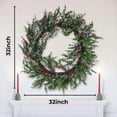 thumbnail image 2 of MDR Trading Inc. AB-27-WINDSOR-24_Q01 Extra Large Eucalyptus With Berries Wreath, 2 of 6