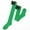 Green 1, variant on UAMVSH Womens Thigh High Socks with Bow Solid Color Stockings Cute Long Socks over the Knee High Socks