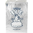 thumbnail image 4 of (500 Count) 10 lb Ice Bags with Drawstring, 12" x 18" Heavy-Duty Plastic Ice Bags 10 lb Ice Capacity, Bulk Quantity, Ideal for Parties, Events, and Convenience Stores - By Interplas, 4 of 5