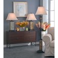 thumbnail image 1 of Kenroy Home 31207 Bennington 3 Pack - 2 Table Lamps, 1 Floor Lamp with Natural Slate Finish, Rustic Style, 29" Height, 16" Width, 10" Depth, 1 of 4