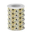 thumbnail image 2 of 5 Rolls Christmas Ribbon 1.5 inch Wide Decorative Ribbon for Gift Wrapping and Holiday Decorations Yellow and White Sunflower, 2 of 7