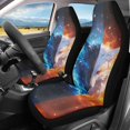 thumbnail image 2 of XYZCANDO Wolf Car Seat Covers Polyester Waterproof Front Seat Cover Van Sets Interior, Protector Anti-Slip Sedan Truck, 2 of 10