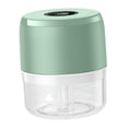 thumbnail image 2 of Trituradora De Ajo Trituradora Picadora De Ajo Eléctrica Para Ajo De Jengibre 100ml Verde SM SunniMix Picadora de ajo eléctrica, 2 of 8