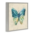 thumbnail image 3 of Stupell Industries Bright Watercolor Butterfly Animals Painting Gray Framed Art Print Wall Art, 24 x 24, 3 of 8