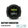 thumbnail image 1 of Digital Lcd Hour Meter with battery indicator Gauge 24V 36V 48V 72V, 1 of 1