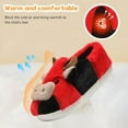thumbnail image 3 of Fuzzy Cow Slippers for Kids Cute Fluffy Cow Toddler House Slippers Girls Boys Animal Cartoon House Shoes for Indoor Outdoor, 3 of 6