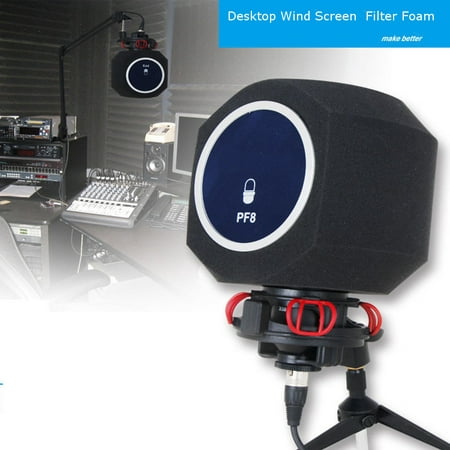 Vocal Studio Microphone Sound Absorption Sponge Windproof Net Noise Filter