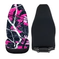 thumbnail image 6 of XYZCANDO 2 pcs Car Seat Covers for Car Decor Car Front Seat Covers Breathable Thin, Van Auto Truck Car Accessories, Pink Tree Camo Pattern, 6 of 10