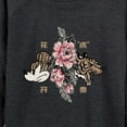 thumbnail image 3 of Mickey & Friends - Mickey Year of The Tiger Design - Women's Lightweight French Terry Long Sleeve Shirt, 3 of 5