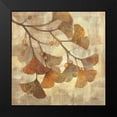 thumbnail image 2 of Hristova, Albena 12x12 Black Modern Framed Museum Art Print Titled - Ginkgo, 2 of 5