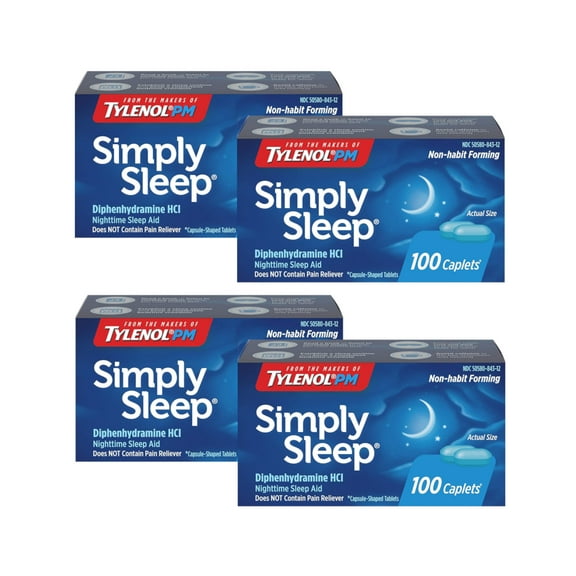 SIMPLY SLEEP CAPLETS 100