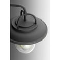 thumbnail image 6 of Progress Lighting Beaufort 1-Light Medium Wall Lantern, Steel, Black Finish, Seeded Glass Shade, Wet Rated, 6 of 6