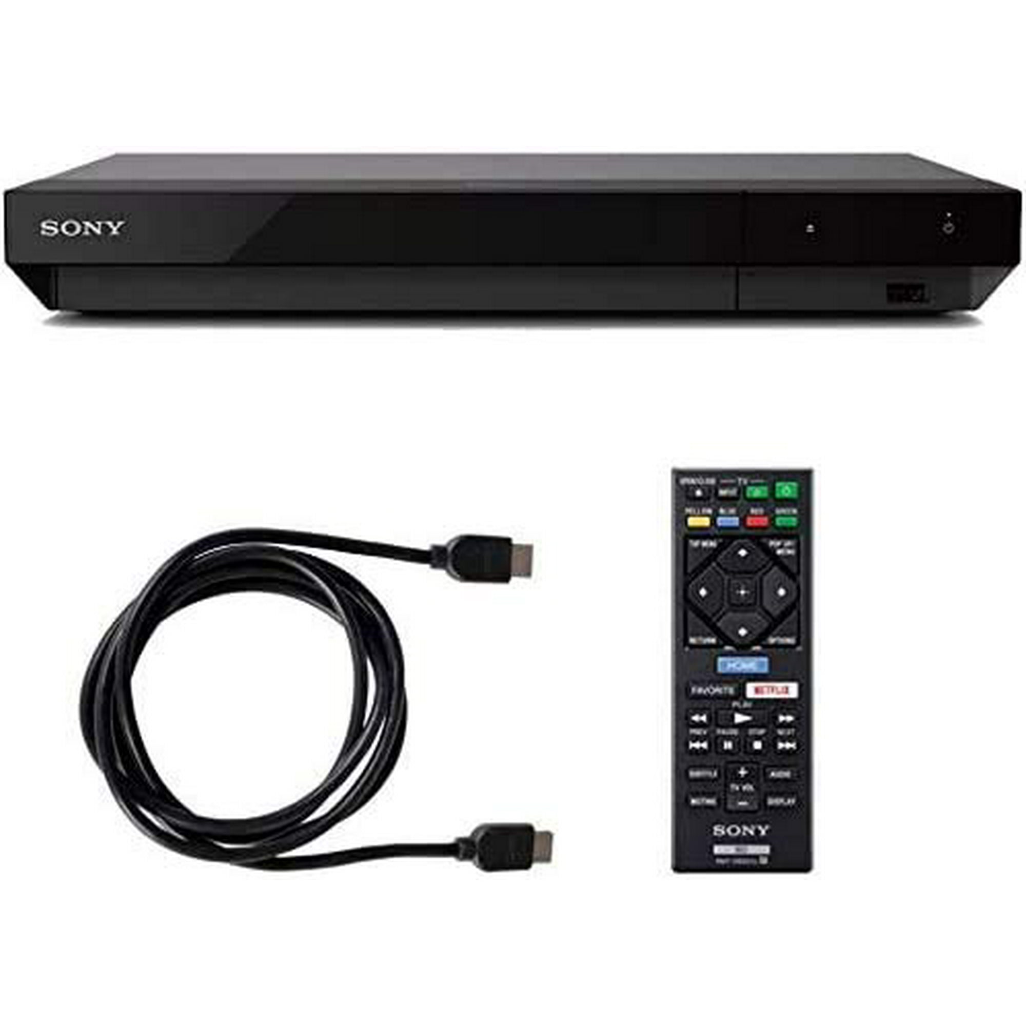 Sony 4K Ultra HD Blu Ray Player with 4K HDR and Dolby Vision + 6FT