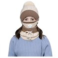 thumbnail image 5 of Gorro de invierno Brillar 3 piezas con bufanda y mascarilla, 5 of 5