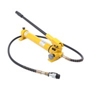 SENDERPICK 30 Ton Hydraulic Ram Jack + Hand Pump Stoke Mini Protable Hydraulic Cylinder Industrial Super Thin Lifting Jack, not for Car (30T Hydraulic Jack + CP-700 Pump)