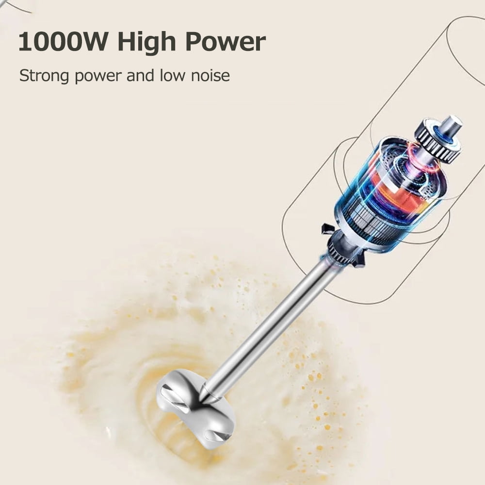 Buy Homgeek Immersion Hand Blender 6Speed 4in1 Smart Stick Blender