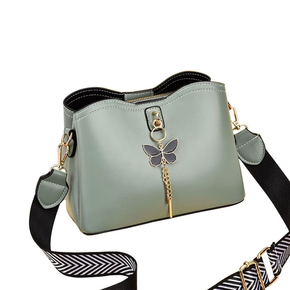 Matoen Women's Soft Washed Leather Shoulder Bag - Multi-Zip Spacious Large Capacity Handbag for Daily Use, Travel, Work & Shopping - Stylish Crossbody Purse