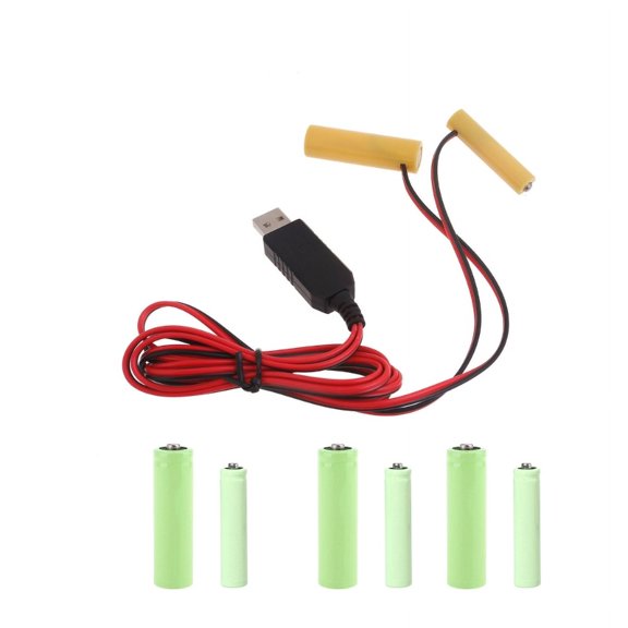 JZROCKER Battery Eliminators Replace 4pcs 1.5V AA   AAA Connect Replace 4x1.5V Battery