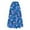 Blue, variant on Summer Maxi Skirts for Women 2026 Fashion Long Skirt Trendy Floral High Waist A Line Beach Skirt Vacation Outfit