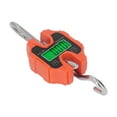 thumbnail image 1 of Digital Hanging Scale, 250kg Stainless Steel Shackle Hook ABS Shell Industrial Hanging Weighing Tool Precise Small LED Backlit  For Fishing, 1 of 8