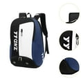 thumbnail image 6 of amleso Badminton Bag Tennis Backpack Gear Storage Racquets Rucksack Sports Duffle Bag for Outdoor Squash Badminton Pickleball Tennis Deep Blue, 6 of 10