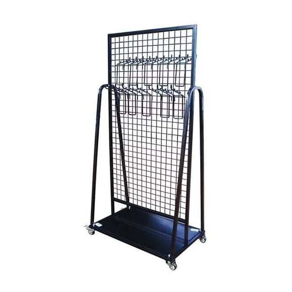 Westward Lng Hndl Tol Rck,24inx75inx38in,Black 48GE61