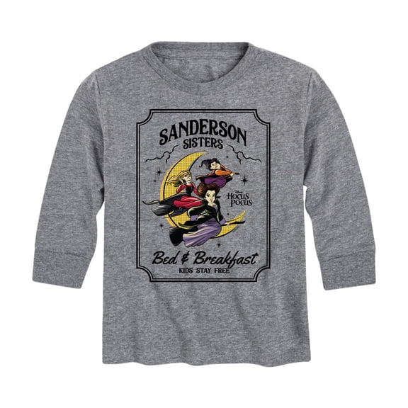 Hocus Pocus - Sanderson Bed Breakfast Sign - Youth Long Sleeve Graphic T-Shirt