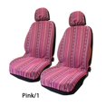 thumbnail image 3 of facefd 4 Pieces/Set Adjustable Sponge Seat Cover Ethnic Style Breathable Headrest Protector Automotive Automobile Upgrade, 3 of 6