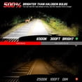 thumbnail image 2 of CHUSYYRAY for BMW X1 2012-2017 2018 6x Combo LED Headlight high low Fog Light Bulbs 6000K Super White, 2 of 9
