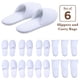 thumbnail image 3 of Pantuflas de spa MAJI SIMPLY JOYOUS desechables, 6 pares con bolsas, 3 of 9