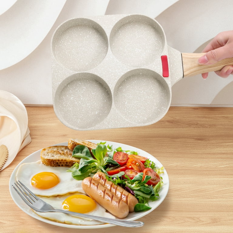 Luiisis 4-Cup Nonstick Egg Frying Pan with Spatula photo 5