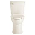 thumbnail image 2 of American Standard Vormax Tall Height 2-Piece 1.28 GPF Single Flush Elongated Toilet in Linen, Seat Not Included, 2 of 7