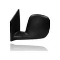 thumbnail image 4 of Door Mirror - Cooling Direct Fit/For 15768765; 15768763 96-02 Chevrolet Express GMC Savana - Pair, Both Left Hand Driver + Right Hand Passenger Set, Manual Black Foldaway, 4 of 4