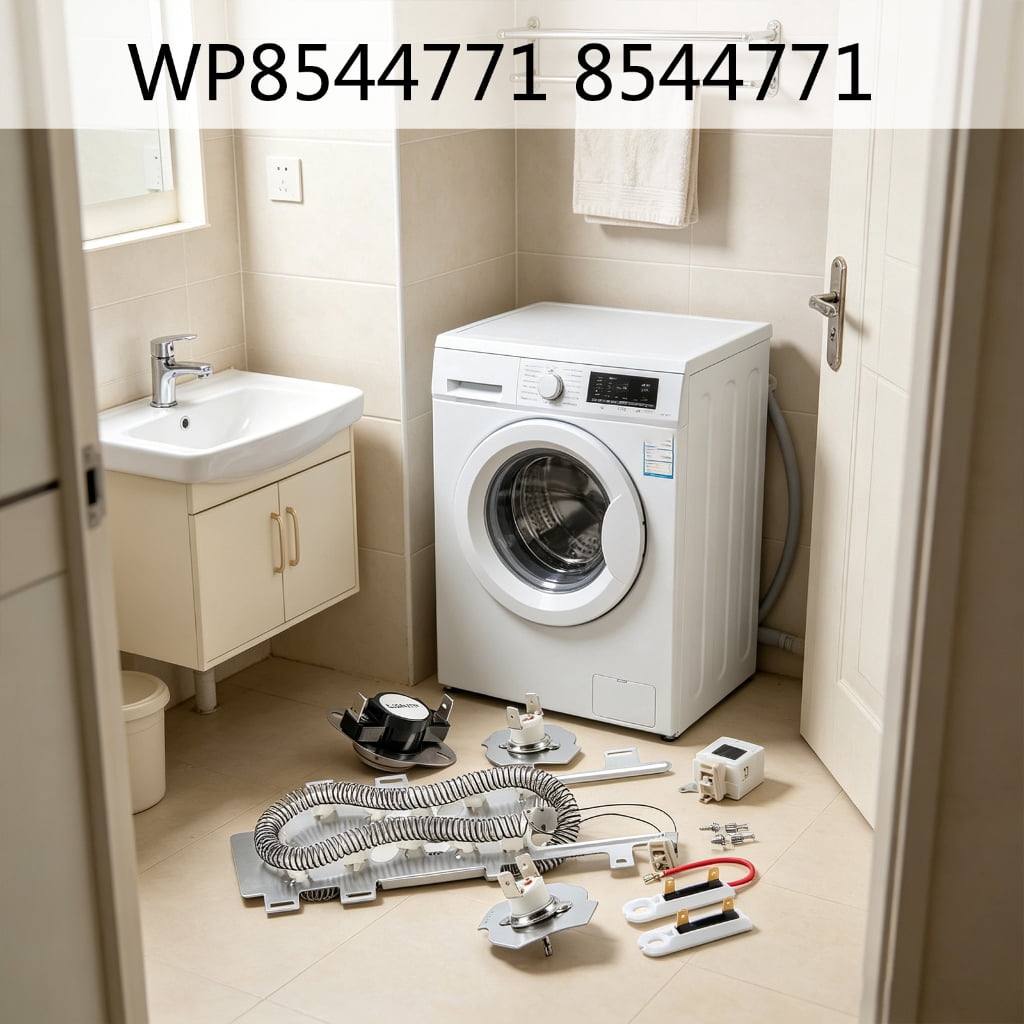 WP8544771 Dryer Heating Component Replacement Set Includes Thermostats And Fuses Heavy Duty Dryer Heating Coil Enduring